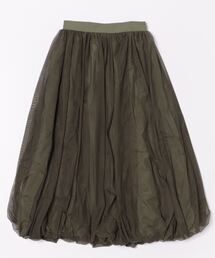 STYLEBLOCK | Nタフタ×チュールバルーンスカート(スカート)