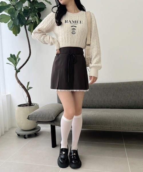 刺繍ケーブルニット【ZOZOTOWN限定商品】（ニット/セーター