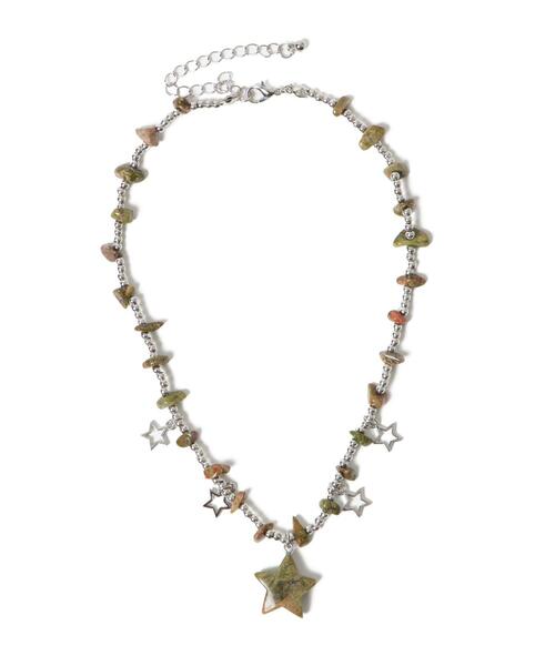 WEGO（ウィゴー）の「WEGO/スターストーンデザインネックレス（ネックレス・レディース・その他1/その他2/ライトピンク/ブラック・FREE）」の7枚目の写真