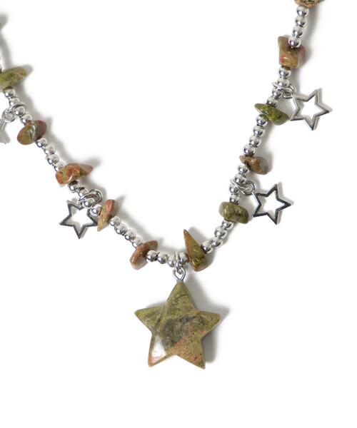 WEGO（ウィゴー）の「WEGO/スターストーンデザインネックレス（ネックレス・レディース・その他1/その他2/ライトピンク/ブラック・FREE）」の9枚目の写真