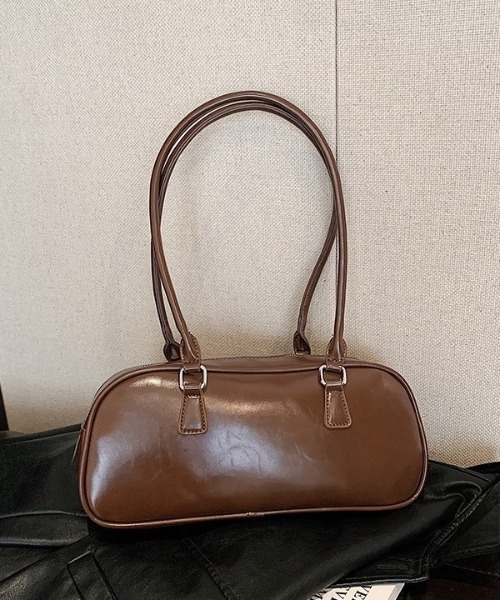 tood.(トード)の「【tood.】横長ロングハンドル ショルダーバッグ(ショルダーバッグ・レディース・ブラック/ワイン/ブラウン・FREE)」の12枚目の写真