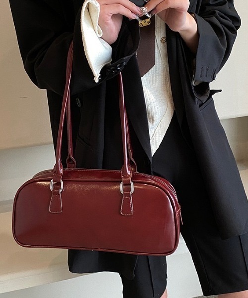 セール】【tood.】横長ロングハンドル ショルダーバッグ