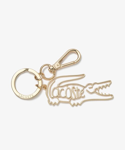 ラコステ新品フランス国旗ワニ刺繍キーリング鍵キー カバー仏クロコダイル鰐クロコ旗 ラコステ新品フランス国旗ワニ刺繍キーリング鍵キー カバー仏