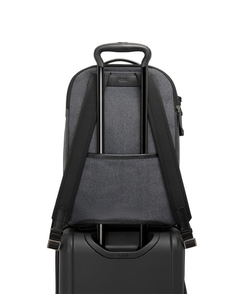 TUMI（トゥミ）の「HARRISON 「ウォレン」バックパック（A4/PC15インチまで対応）（バックパック/リュック・メンズ・チャコール・FREE）」の6枚目の写真