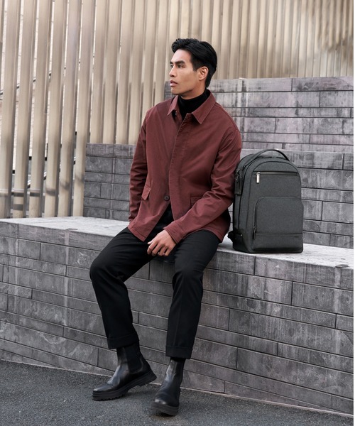 TUMI（トゥミ）の「HARRISON 「ウォレン」バックパック（A4/PC15インチまで対応）（バックパック/リュック・メンズ・チャコール・FREE）」の8枚目の写真