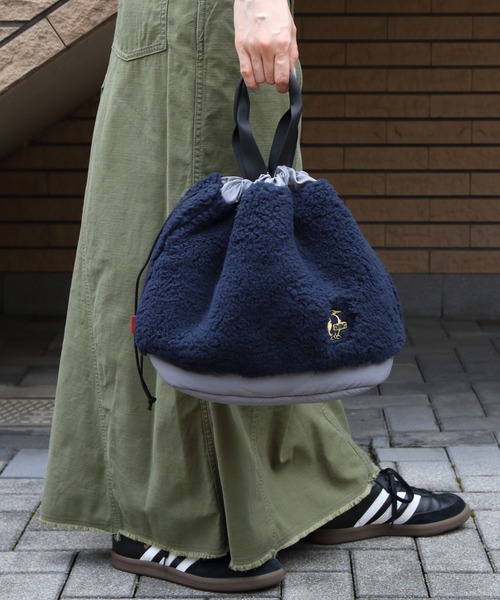 【セール】CHUMS/チャムス エルモフリース トートバッグ Elmo Fleece Tote Bag（トートバッグ）｜CHUMS（チャムス）