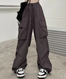 ※ドローストリングナイロンカーゴパンツ