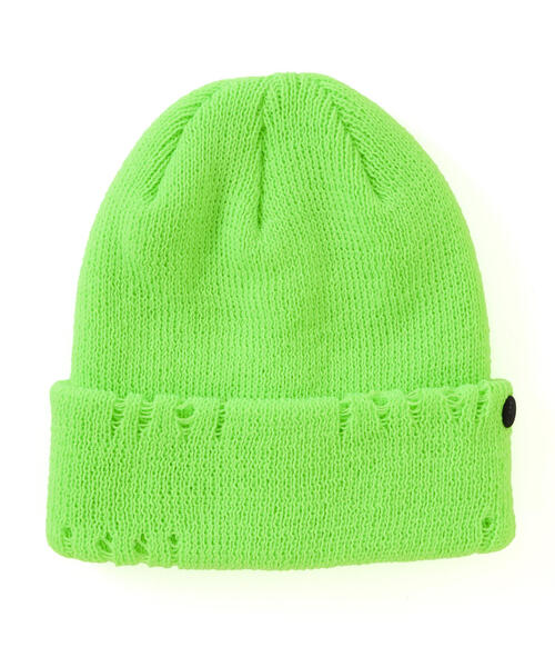 CPH(シーピーエイチ)の「CPH/シーピーエイチ/CUFF KNIT CAP / AC DAMAGE(ニットキャップ/ビーニー・メンズ・ブラック/オレンジ/モスグリーン/その他13・F)」の13枚目の写真