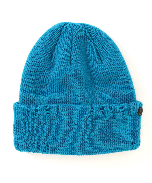 CPH(シーピーエイチ)の「CPH/シーピーエイチ/CUFF KNIT CAP / AC DAMAGE(ニットキャップ/ビーニー・メンズ・ブラック/オレンジ/モスグリーン/その他13・F)」の10枚目の写真
