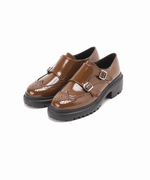 LE TALON（ルタロン）の「アツゾコモンクストラップ（ローファー・レディース・キャメル/ブラック系その他・22cm/22.5cm/23cm/23.5cm/24cm/24.5cm/25cm）」の17枚目の写真