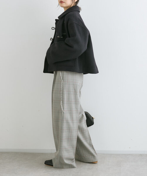 RIVE DROITE（リヴドロワ）の「ショートダッフルコート（ダッフルコート・レディース・ホワイト系その他/ネイビー・FREE）」の15枚目の写真