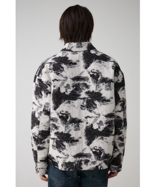 AZUL by moussy(アズールバイマウジー)の「ジャガードジップシャウター(テーラードジャケット・メンズ・ブラック系その他/グレー系その他/ホワイト系その他・FREE)」の17枚目の写真