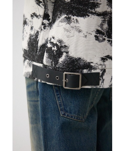 AZUL by moussy(アズールバイマウジー)の「ジャガードジップシャウター(テーラードジャケット・メンズ・ブラック系その他/グレー系その他/ホワイト系その他・FREE)」の22枚目の写真