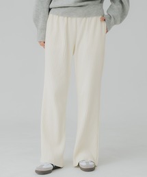 coca（coca） | スムースリブワイドパンツ(その他パンツ)