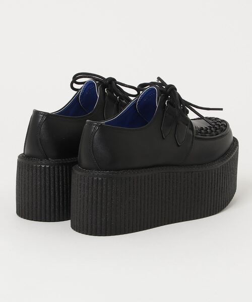 YOSUKE（ヨースケ）の「ヨースケYOSUKEウィメンズ厚底レースアップラバーソール2810051（その他シューズ・レディース・ブラック/パープル系その他/シルバー系その他・23.0cm/25.0cm/24.5cm/24.0cm/23.5cm/22.5cm）」の4枚目の写真