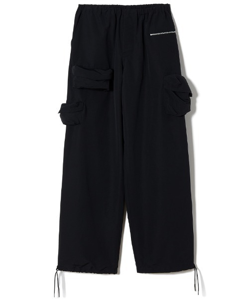 soduk(スドーク)の「【soduk】multi pockets cargo pants(カーゴパンツ・レディース・ブラック/グレー・M/S)」の21枚目の写真