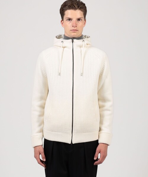 HERNO ジップアップニットブルゾン（ブルゾン）｜HERNO（ヘルノ）の