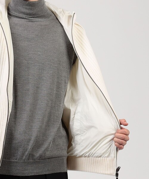 HERNO ジップアップニットブルゾン（ブルゾン）｜HERNO（ヘルノ）の