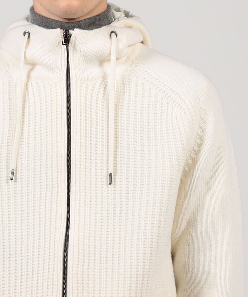 【新品】ヘルノ ニットブルゾン 46 HERNO ジップアップニットブルゾン（ブルゾン）｜HERNO（ヘルノ）の