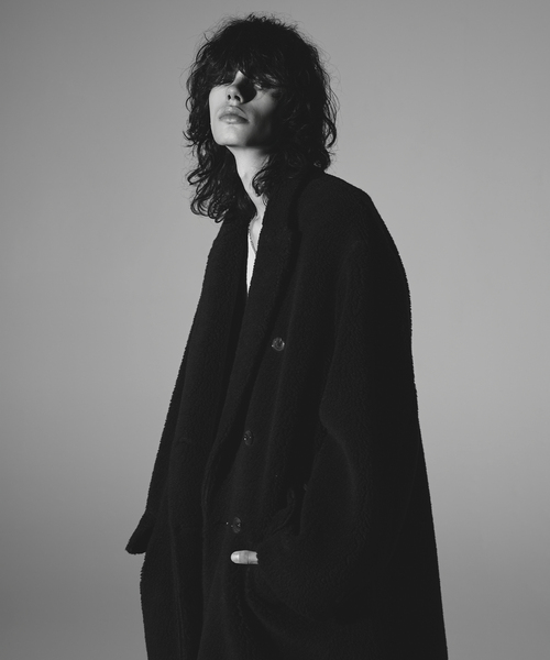 EDIFICE(エディフィス)の「LE GRAND(ル・グラン) Teddy Boa Chester Coat(チェスターコート・メンズ・ブラウン・MEDIUM/LARGE)」の2枚目の写真