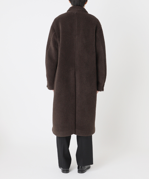 EDIFICE(エディフィス)の「LE GRAND(ル・グラン) Teddy Boa Chester Coat(チェスターコート・メンズ・ブラウン・MEDIUM/LARGE)」の8枚目の写真