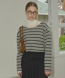 loose border long t / ルーズボーダーロンT