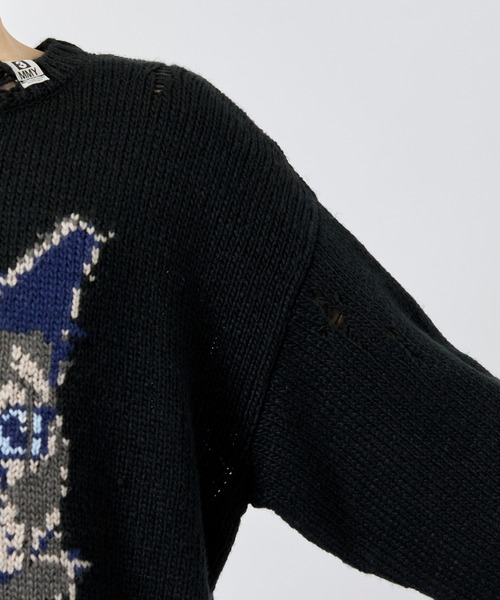 MIHARAYASUHIRO/ミハラヤスヒロ】B13SW531 KNIT PO（ニット/セーター