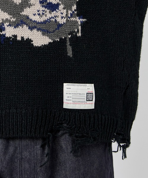 MIHARAYASUHIRO/ミハラヤスヒロ】B13SW531 KNIT PO（ニット
