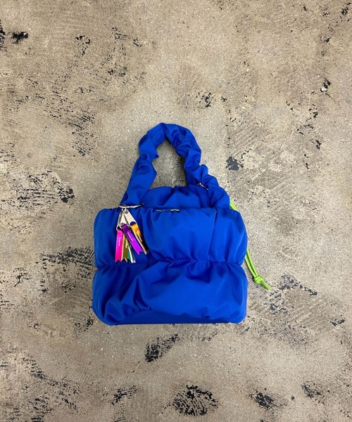 EM:cheek pokkori kinchaku 2way shoulder ギャザー巾着2WAYトート（ショルダーバッグ）｜COMMON WARE（コモンウェアー）