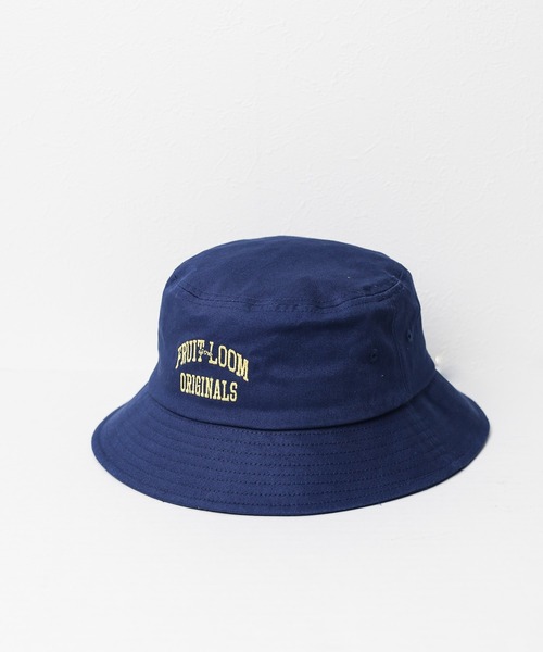 FRUIT OF THE LOOM（フルーツオブザルーム）の「【FRUIT OF THE LOOM】EMBROIDERY BUCKET HAT（ハット・レディース・ホワイト・FREE）」の3枚目の写真