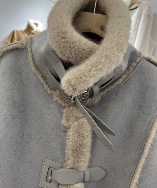 セール】ムートンフライトジャケット（ムートンコート）｜GEMEDA
