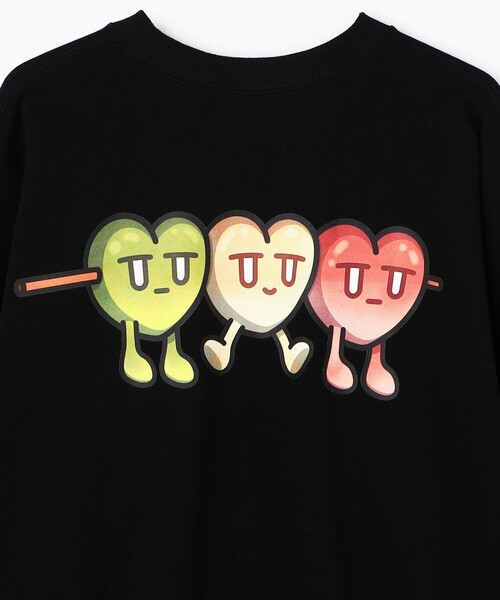 FREAK'S STORE(フリークスストア)の「Kurt Wu/カート ウー 団子 SWEAT/バックプリント クルーネック スウェット(スウェット・メンズ・ブラック/グレー/ホワイト・X-LARGE/MEDIUM/LARGE)」の7枚目の写真