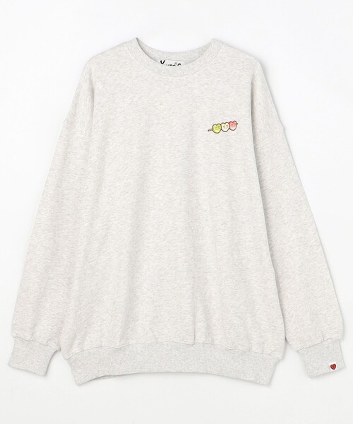 FREAK'S STORE(フリークスストア)の「Kurt Wu/カート ウー 団子 SWEAT/バックプリント クルーネック スウェット(スウェット・メンズ・ブラック/グレー/ホワイト・X-LARGE/MEDIUM/LARGE)」の13枚目の写真