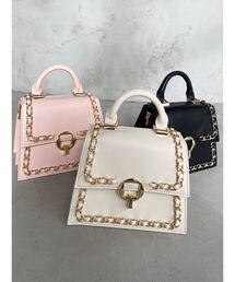 RESEXXY | チェーントリミングハンドバッグ(ハンドバッグ)