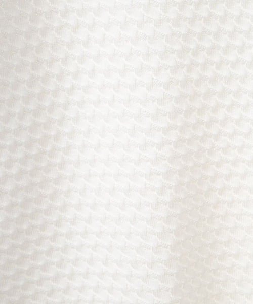 MEN'S BIGI（メンズビギ）の「ブリスターニットジャカードカットソー（Tシャツ/カットソー・メンズ・ブラック/ホワイト/ブルー/グレー・02/01/04/03）」の8枚目の写真