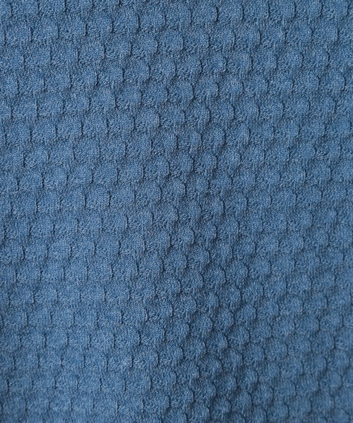 MEN'S BIGI（メンズビギ）の「ブリスターニットジャカードカットソー（Tシャツ/カットソー・メンズ・ブラック/ホワイト/ブルー/グレー・02/01/04/03）」の10枚目の写真