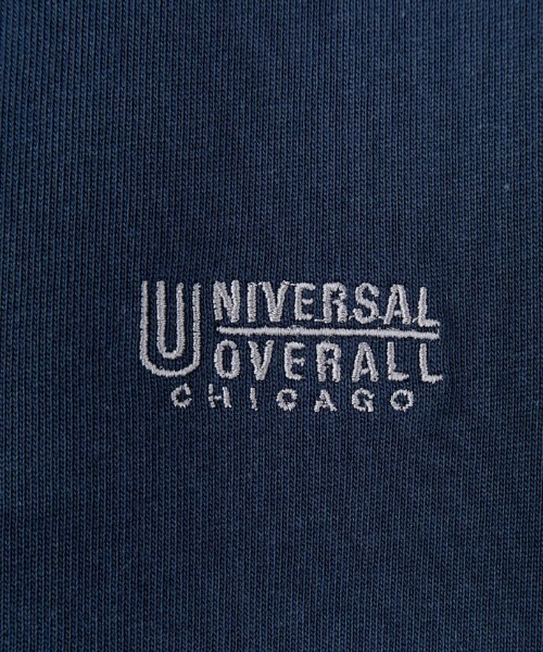 UNIVERSAL OVERALL（ユニバーサルオーバーオール）の「[UNIVERSAL OVERALL/ユニバーサルオーバーオール] 別注 異素材切り替え マキシ丈ワンピース（ワンピース・レディース・ネイビー/ブラック/ブラウン・F）」の8枚目の写真