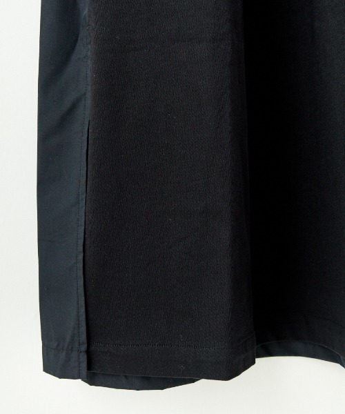 UNIVERSAL OVERALL（ユニバーサルオーバーオール）の「[UNIVERSAL OVERALL/ユニバーサルオーバーオール] 別注 異素材切り替え マキシ丈ワンピース（ワンピース・レディース・ネイビー/ブラック/ブラウン・F）」の16枚目の写真