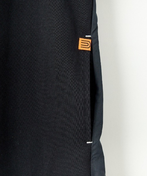 UNIVERSAL OVERALL（ユニバーサルオーバーオール）の「[UNIVERSAL OVERALL/ユニバーサルオーバーオール] 別注 異素材切り替え マキシ丈ワンピース（ワンピース・レディース・ネイビー/ブラック/ブラウン・F）」の15枚目の写真