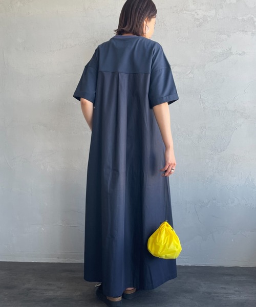 【美品】 ユニバーサルオーバーオールとAMERIの別注ワンピース UNIVERSAL OVERALL 美品 Universal OVERALL×Ameri ユニバーサル