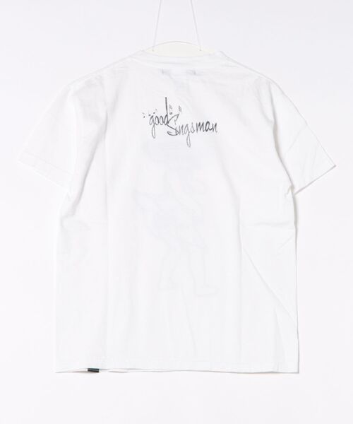 JUGLANS(ユグランス)の「【DE SINGSMAN】BEACH BABY 2/オーバーサイズTシャツ(Tシャツ/カットソー・メンズ・ベージュ/ホワイト/ブラック・XL/L/M)」の4枚目の写真
