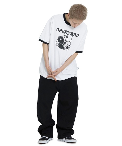 ★OY★ ODOLLY COTY RINGER TEE - WHITE★正規品/韓国直送料込 MUSINSA | OY ODOLLY COTY RINGER TEE - WHITE