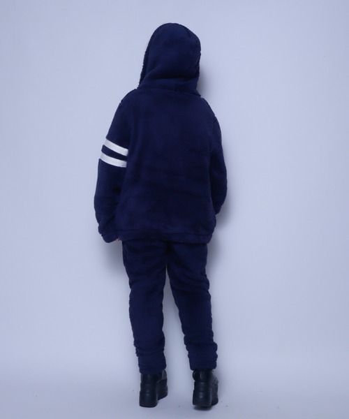 Bling Leads（ブリングリーズ）の「Z)【BLINGLEADS】320414【セットアップ】ソフトシャギーフリース スリムジョガーパンツ（その他パンツ・メンズ・ベージュ/ネイビー/ブラック/チャコールグレー・MEDIUM/LARGE）」の14枚目の写真