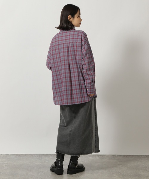 LAKOLE（ラコレ）の「チェックシャツ長袖 / 292189（シャツ/ブラウス