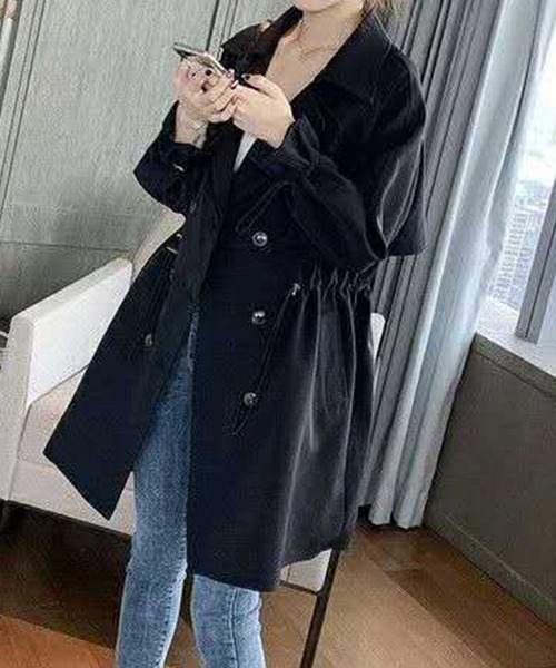 ミディ丈Aライントレンチコート(トレンチコート)|CADBURY(キャドバリー) ミディ丈Aライントレンチコート(トレンチコート)|CADBURY(キャドバリー)