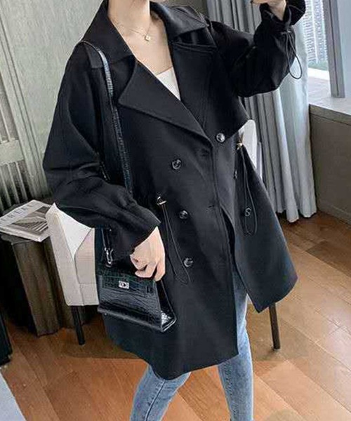 ミディ丈Aライントレンチコート(トレンチコート)|CADBURY(キャドバリー) ミディ丈Aライントレンチコート(トレンチコート)|CADBURY(キャドバリー)