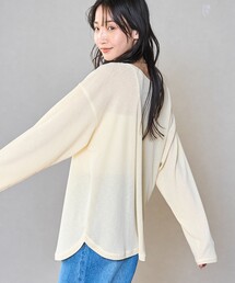 coen | スソラウンドシアープルオーバー(Tシャツ/カットソー)