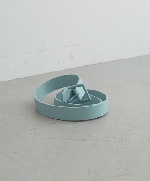 KAIKO(カイコー)の「KAIKO Bouncy leather belt(ベルト・メンズ・ブラック/イエロー/ブラウン/ライトブルー・28/30/32/34)」の7枚目の写真