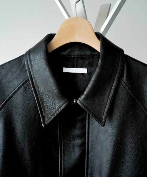 ARTIFICIAL GRAIN FLIGHT BLOUSON（ブルゾン）｜WYM LIDNM（ウィム