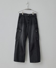 WYM LIDNM｜ウィム バイ リドムのデニムパンツ（ブラック/黒色系）通販